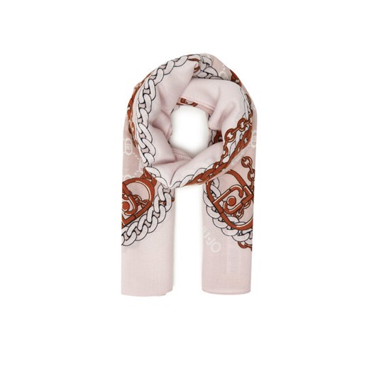 Chusta Liu Jo Ecs Foulard Logo Me 2F5073 T0300 Różowy ze sklepu eobuwie.pl w kategorii Szaliki i chusty damskie - zdjęcie 184672506