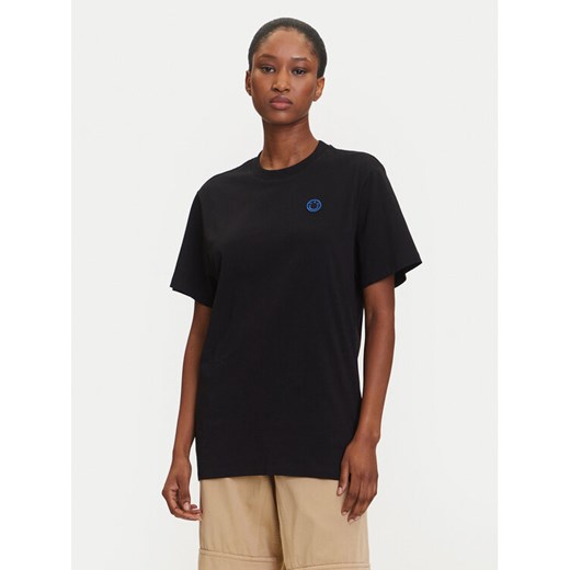 HUGO T-Shirt Vintage 50518139 Czarny Relaxed Fit ze sklepu MODIVO w kategorii Bluzki damskie - zdjęcie 184672698