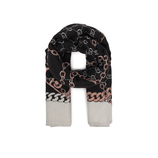 Liu Jo Chusta Ecs Foulard Logo Me 2F5073 T0300 Czarny ze sklepu MODIVO w kategorii Szaliki i chusty damskie - zdjęcie 184672709