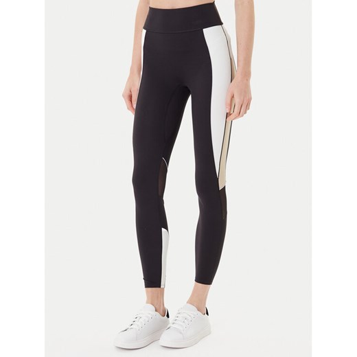 BOSS Legginsy Ekiden3 50544178 Czarny Slim Fit ze sklepu MODIVO w kategorii Spodnie damskie - zdjęcie 184672749
