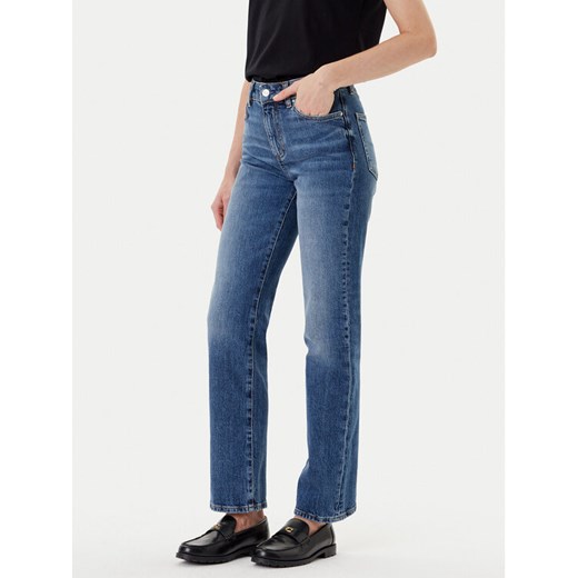 BOSS Jeansy Parkway 50545113 Niebieski Slim Fit ze sklepu MODIVO w kategorii Jeansy damskie - zdjęcie 184672778
