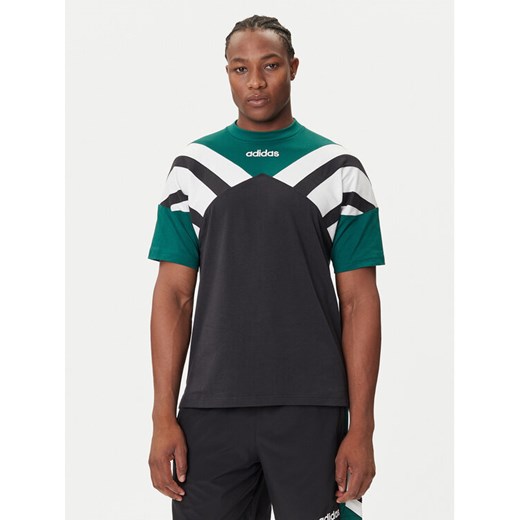 adidas T-Shirt Archive Cutline JX3075 Zielony Loose Fit ze sklepu MODIVO w kategorii T-shirty męskie - zdjęcie 184672786
