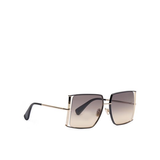 Max Mara Okulary przeciwsłoneczne MM0120 05A Czarny ze sklepu MODIVO w kategorii Okulary przeciwsłoneczne damskie - zdjęcie 184672787