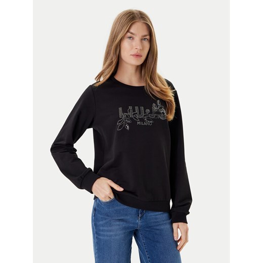 Liu Jo Sport Bluza TF5196 FS090 Czarny Regular Fit ze sklepu MODIVO w kategorii Bluzy damskie - zdjęcie 184672818