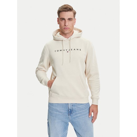 Tommy Jeans Bluza DM0DM20746 Beżowy Regular Fit ze sklepu MODIVO w kategorii Bluzy męskie - zdjęcie 184672827