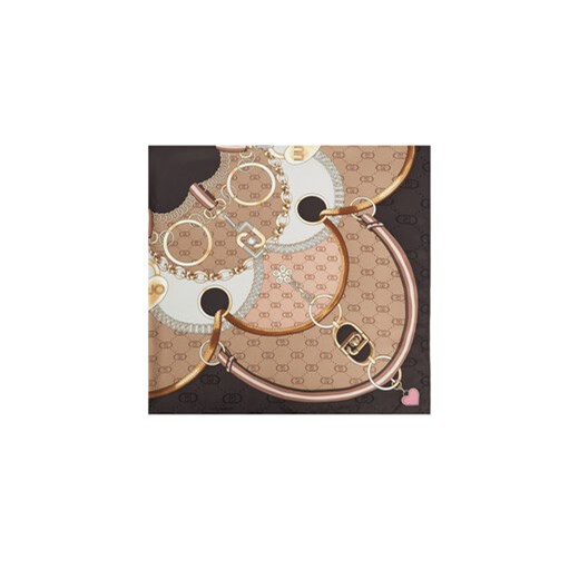 Liu Jo Chusta Foulard Flower Met 2F5078 T0300 Beżowy Liu Jo 00 MODIVO