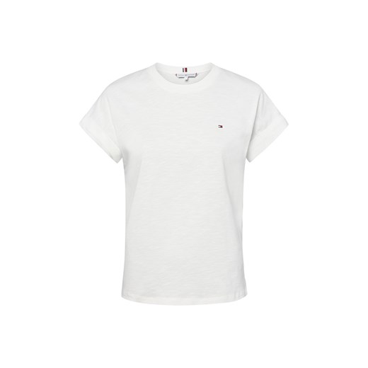 Tommy Hilfiger Koszulka damska Kobiety Bawełna écru jednolity ze sklepu vangraaf w kategorii Bluzki damskie - zdjęcie 184673477