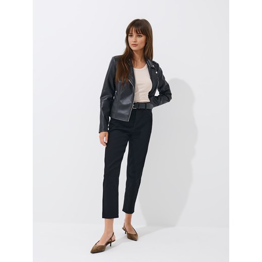 Mohito - Jeansy mom slim - czarny ze sklepu Mohito w kategorii Jeansy damskie - zdjęcie 184673697