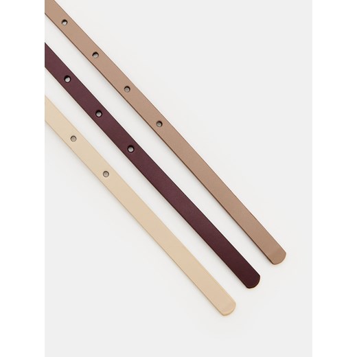 Mohito - Zestaw skórzanych pasków - wielobarwny Mohito S Mohito