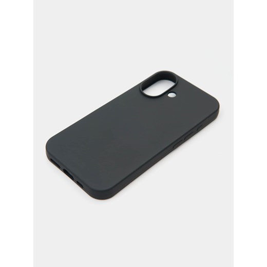 Sinsay - Matowe etui na iPhone 16 - czarny Sinsay One Size Sinsay