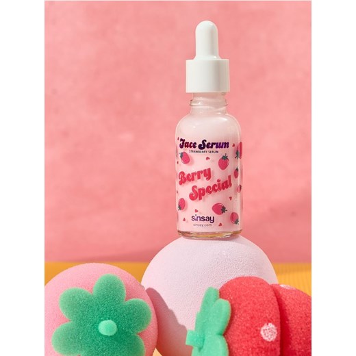 Sinsay - Serum do twarzy - różowy ze sklepu Sinsay w kategorii Serum do twarzy - zdjęcie 184674875