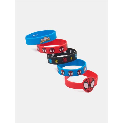 Sinsay - Silikonowe bransoletki 5 pack Spidey & His Amazing Friends - wielobarwny ze sklepu Sinsay w kategorii Biżuteria i zegarki dziecięce - zdjęcie 184674909