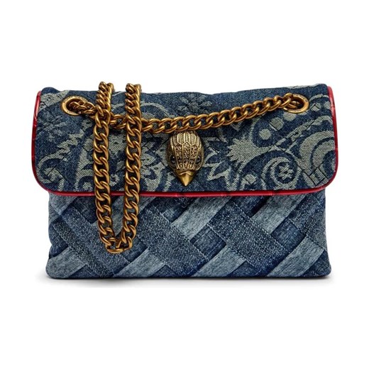 Kurt Geiger Jeansowa torebka na ramię MINI KENSINGTON ze sklepu Gomez Fashion Store w kategorii Listonoszki - zdjęcie 184675525