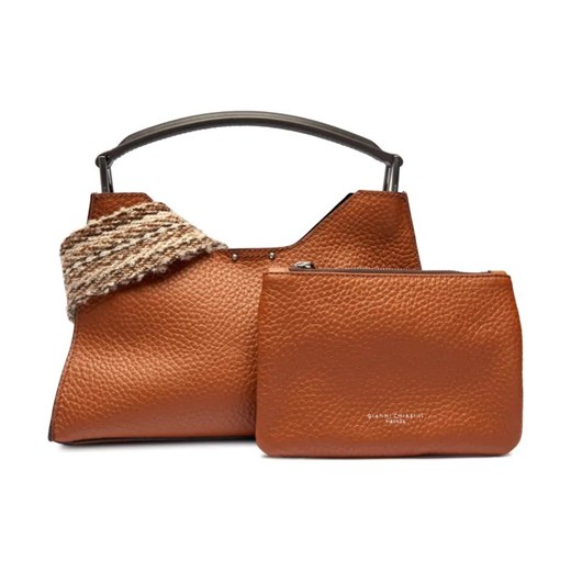 GIANNI CHIARINI Skórzany kuferek + saszetka AURORA ze sklepu Gomez Fashion Store w kategorii Kuferki - zdjęcie 184675527