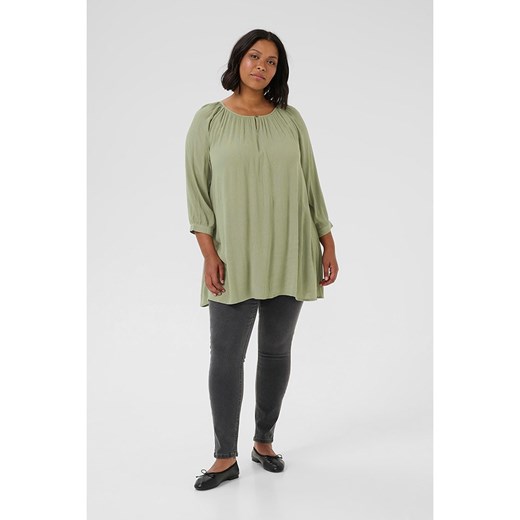 Kaffe Tunika w kolorze oliwkowym Kaffe 52 promocja Limango Polska