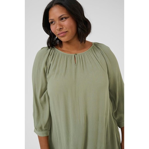 Kaffe Tunika w kolorze oliwkowym Kaffe 42 wyprzedaż Limango Polska