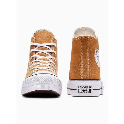 Converse Sneakersy "Chuck Taylor Lift" w kolorze pomarańczowym Converse 38 okazja Limango Polska