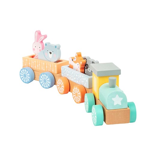 small foot Drewniany pociąg - 18 m+ Small Foot onesize promocyjna cena Limango Polska