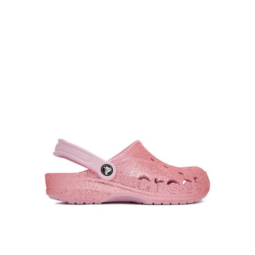 Crocs Klapki C-BAYA GLITTER CLOG 205925-6GD Różowy ze sklepu MODIVO w kategorii Klapki damskie - zdjęcie 184677639