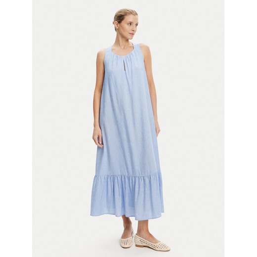 Tatuum Sukienka letnia Estella T2511.201 Błękitny Relaxed Fit ze sklepu MODIVO w kategorii Sukienki - zdjęcie 184677667