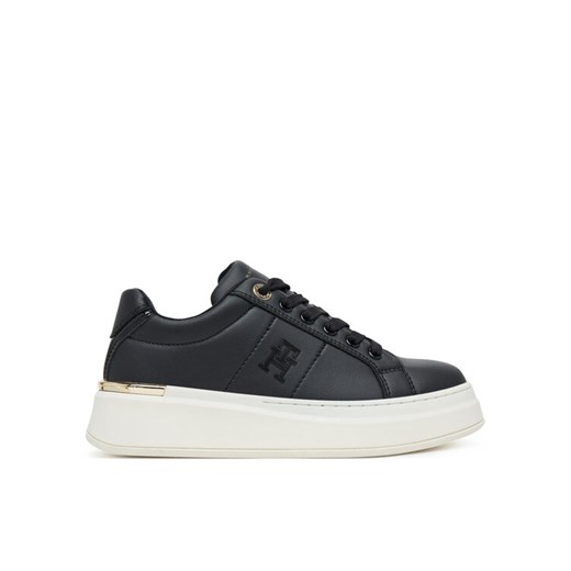 Tommy Hilfiger Sneakersy Low Cut Lace-Up T3A9-33985-1355 Czarny ze sklepu MODIVO w kategorii Buty sportowe dziecięce - zdjęcie 184677698