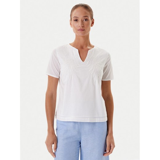 Tatuum Bluzka Simonetta T2509.051 Écru Regular Fit ze sklepu MODIVO w kategorii Bluzki damskie - zdjęcie 184677729