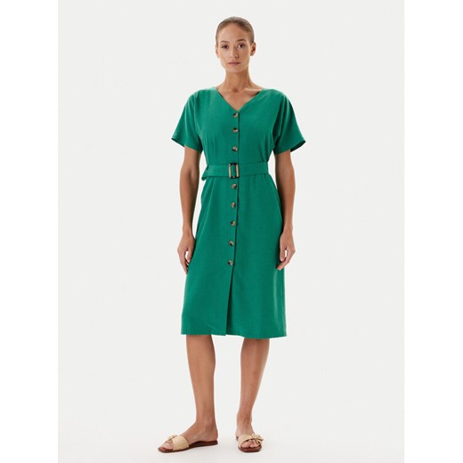 Tatuum Sukienka letnia Loria T2543.193 Zielony Regular Fit ze sklepu MODIVO w kategorii Sukienki - zdjęcie 184677736