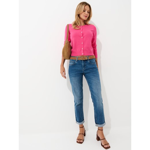 Mohito - Jeansy boyfriend - niebieski ze sklepu Mohito w kategorii Jeansy damskie - zdjęcie 184678757