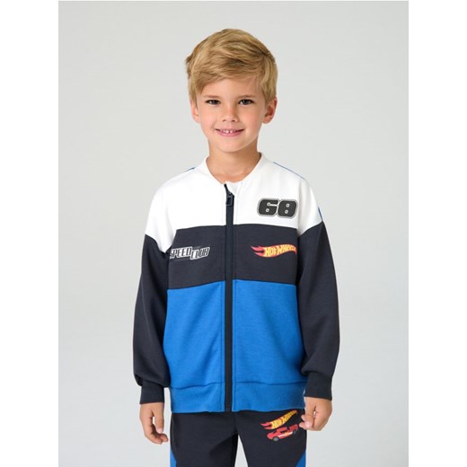 Sinsay - Bluza na zamek Hot Wheels - szary ze sklepu Sinsay w kategorii Bluzy chłopięce - zdjęcie 184680147