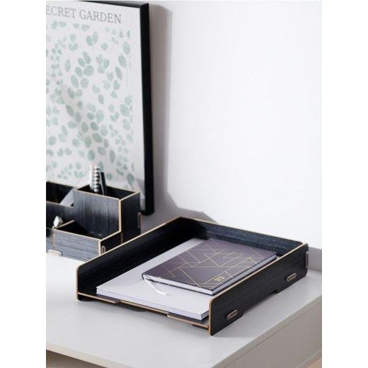 Sinsay - Organizer biurkowy - czarny ze sklepu Sinsay w kategorii Akcesoria biurowe - zdjęcie 184680159