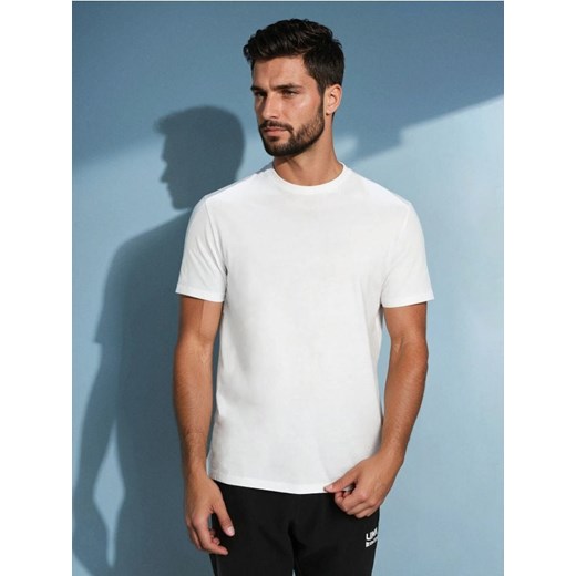 Sinsay - Koszulka basic - biały ze sklepu Sinsay w kategorii T-shirty męskie - zdjęcie 184680166