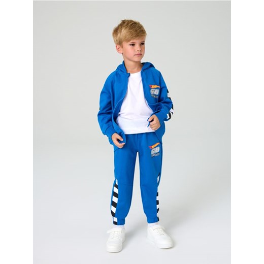 Sinsay - Spodnie dresowe Hot Wheels - mid blue ze sklepu Sinsay w kategorii Spodnie chłopięce - zdjęcie 184680176