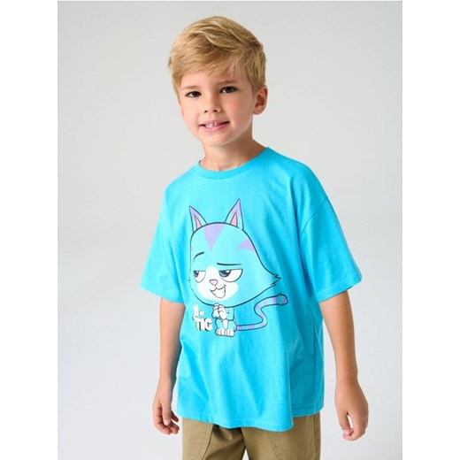 Sinsay - Koszulka Gabby's Dollhouse - niebieski ze sklepu Sinsay w kategorii T-shirty chłopięce - zdjęcie 184680248