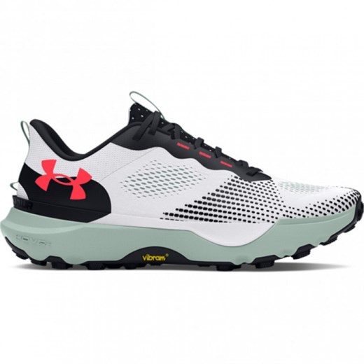 Buty do biegania uniseks Under Armour UA U Infinite Pro Trail - białe ze sklepu Sportstylestory.com w kategorii Buty sportowe damskie - zdjęcie 184680387