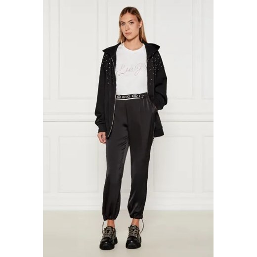 Liu Jo Sport Satynowe spodnie dresowe | Regular Fit M Gomez Fashion Store
