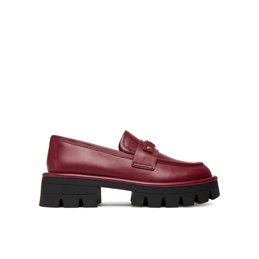 Loafersy MICHAEL Michael Kors 40T5MAFP1L Brązowy ze sklepu eobuwie.pl w kategorii Lordsy damskie - zdjęcie 184681455