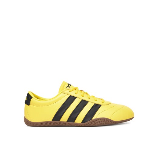 Sneakersy adidas Grand Court Lo JQ9693 Żółty ze sklepu eobuwie.pl w kategorii Buty sportowe damskie - zdjęcie 184681486