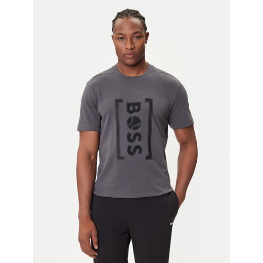 BOSS T-Shirt Iconic TL 50543905 Szary Relaxed Fit ze sklepu MODIVO w kategorii T-shirty męskie - zdjęcie 184681859
