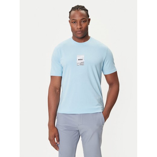 BOSS T-Shirt Photoprint 50545869 Błękitny Relaxed Fit ze sklepu MODIVO w kategorii T-shirty męskie - zdjęcie 184681906