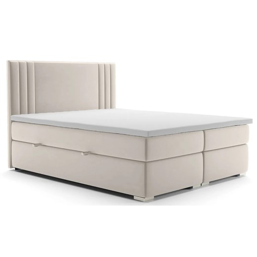 Podwójne łóżko boxspring 140x200 T5-B33 ze sklepu Edinos.pl w kategorii Łóżka i materace - zdjęcie 184682696