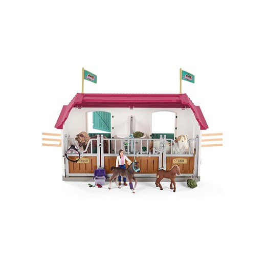 Schleich 39-częściowy zestaw &quot;Vet visit at the stable&quot; - 5+ Schleich onesize okazyjna cena Limango Polska