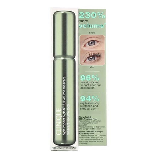 Clinique Tusz do rzęs &quot;High Impact High-Fi Full - #02 Intense Black-Brown&quot; - 10 ml ze sklepu Limango Polska w kategorii Tusze do rzęs - zdjęcie 184682825