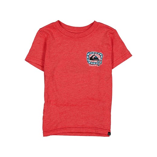 Quiksilver Koszulka w kolorze czerwonym ze sklepu Limango Polska w kategorii T-shirty chłopięce - zdjęcie 184683168
