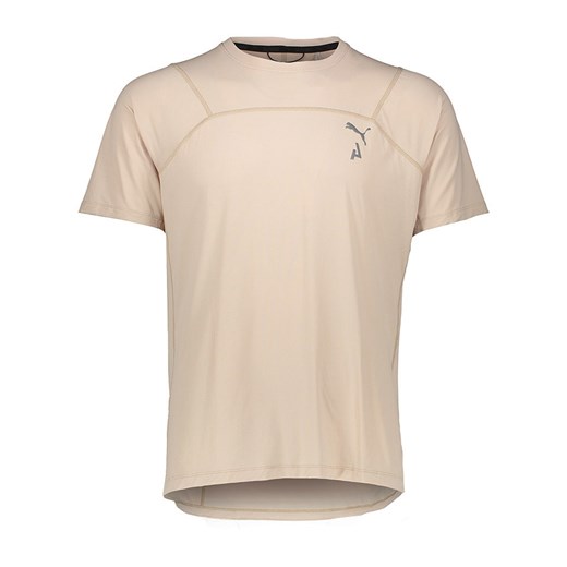 Puma Koszulka funkcyjna &quot;Seasons&quot; w kolorze beżowym ze sklepu Limango Polska w kategorii T-shirty męskie - zdjęcie 184683236