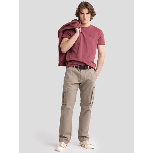 BIG STAR Koszulka w kolorze bordowym ze sklepu Limango Polska w kategorii T-shirty męskie - zdjęcie 184683689