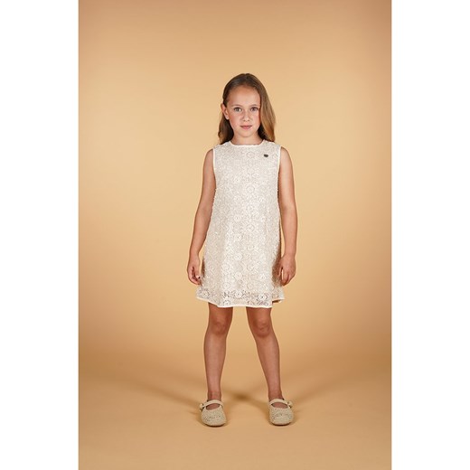 Le Chic Sukienka &quot;Sunbeam&quot; w kolorze kremowym ze sklepu Limango Polska w kategorii Sukienki dziewczęce - zdjęcie 184683857