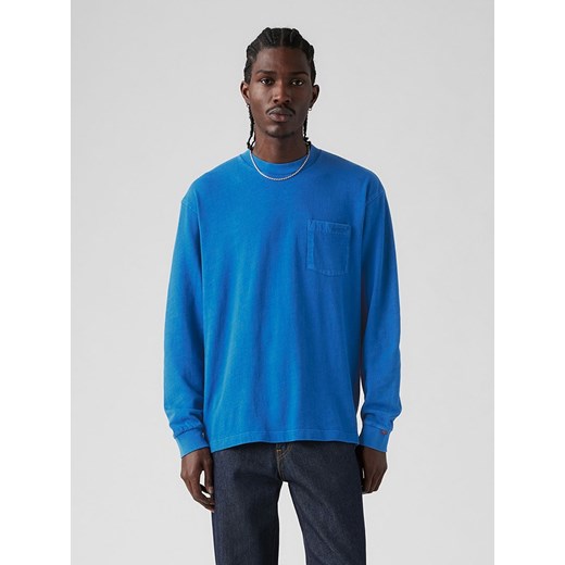 Levi&apos;s Koszulka w kolorze niebieskim ze sklepu Limango Polska w kategorii T-shirty męskie - zdjęcie 184684057