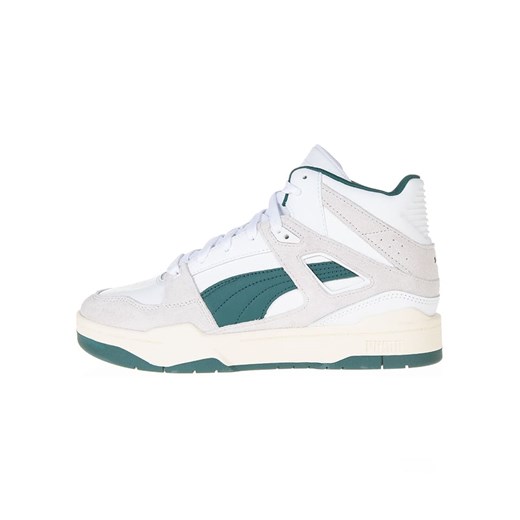 Puma Sneakersy &quot;Slipstream Hi Herita&quot; w kolorze biało-zielonym ze sklepu Limango Polska w kategorii Buty sportowe męskie - zdjęcie 184684366