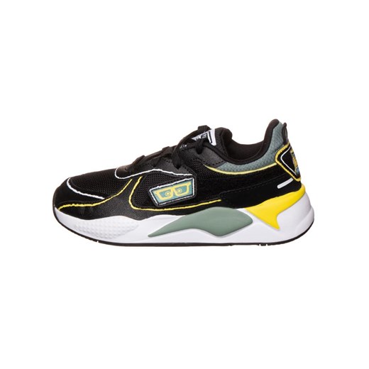 Puma Sneakersy &quot;RS-X Spongebob PS&quot; w kolorze czarno-żółto-szarym ze sklepu Limango Polska w kategorii Buty sportowe dziecięce - zdjęcie 184684525