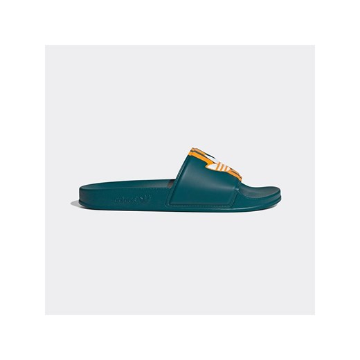 adidas Klapki "Adilette" w kolorze zielonym 40,5 wyprzedaż Limango Polska